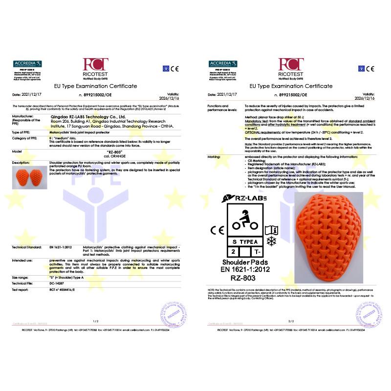 インナープロテクター バイク用 CE規格 肩 肘 腰 膝 胸部保護 ショルダー エルボー ヒップ ニー チェスト 耐衝撃 通気性 |  | 09