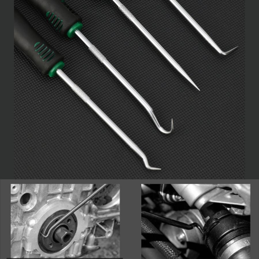 ピックツール 4本セット 精密フック オイルシール Oリングピックアップ |  | 03