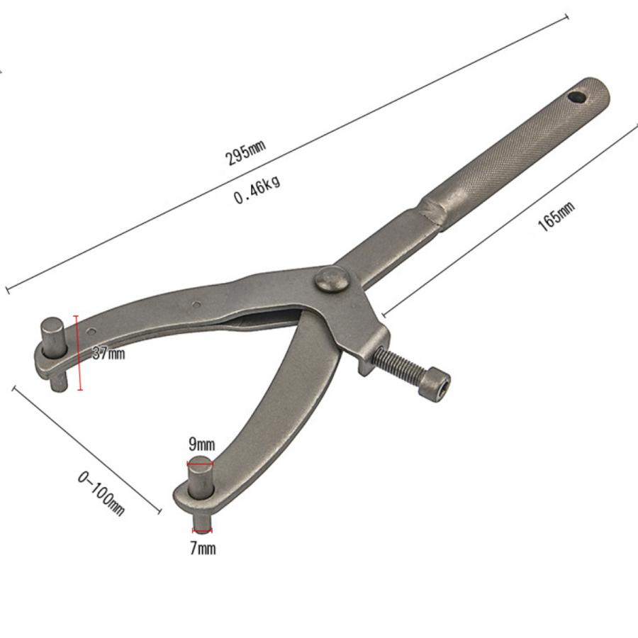 プーリーホルダー Y型 ユニバーサルホルダー ロック付 特殊工具 |  | 04