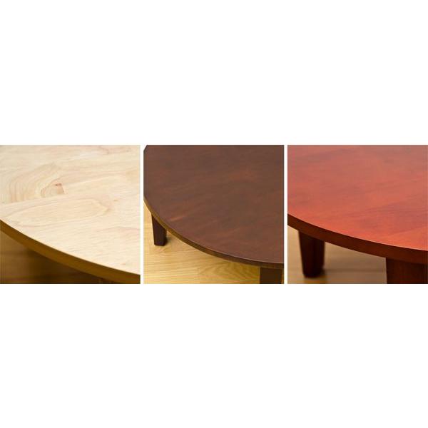 木製 丸テーブル 幅90cm ちゃぶ台 円卓 座卓 ラウンドテーブル 和テーブル 折り畳み式｜aimcube｜04