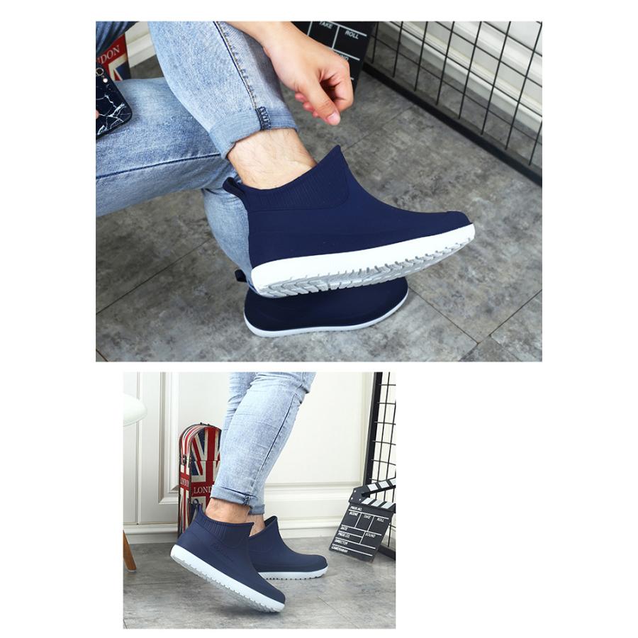 レインシューズ レインブーツ メンズ シューズ 長靴 カジュアルシューズ キッチンシューズ レジャーシューズ 男性用 防水 防滑 楽々 おしゃれ おすすめ K0307men05 エイム 通販 Yahoo ショッピング