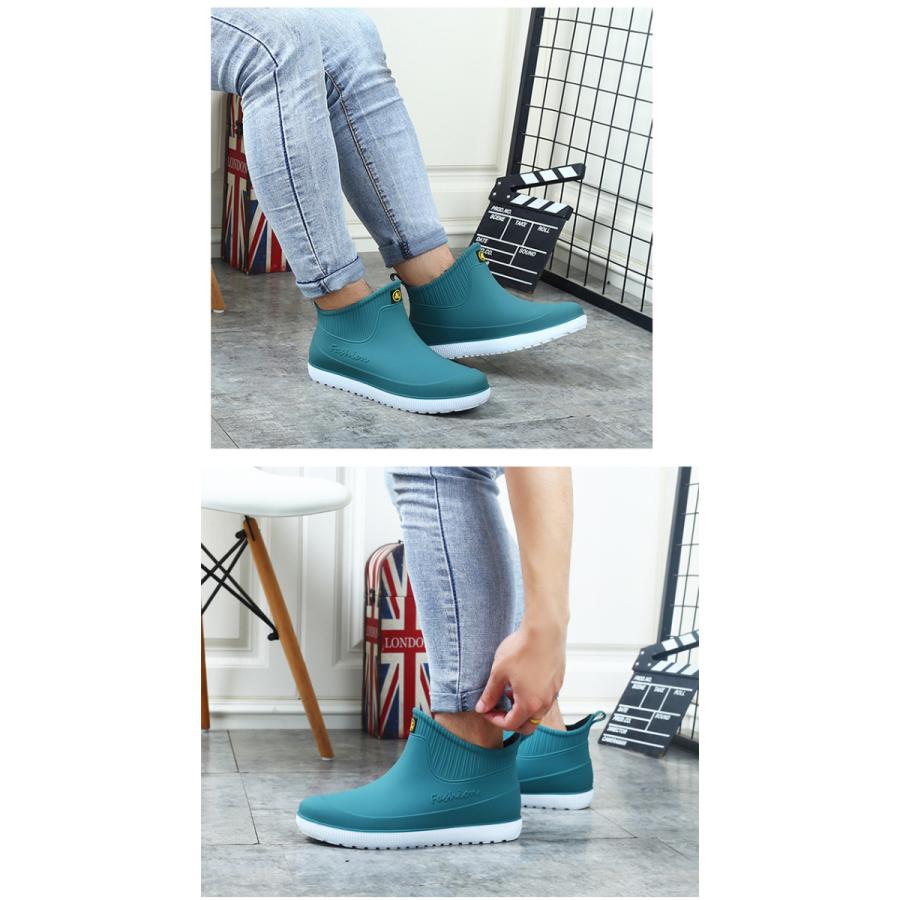 レインシューズ レインブーツ メンズ シューズ 長靴 カジュアルシューズ キッチンシューズ レジャーシューズ 男性用 防水 防滑 楽々 おしゃれ おすすめ K0307men05 エイム 通販 Yahoo ショッピング