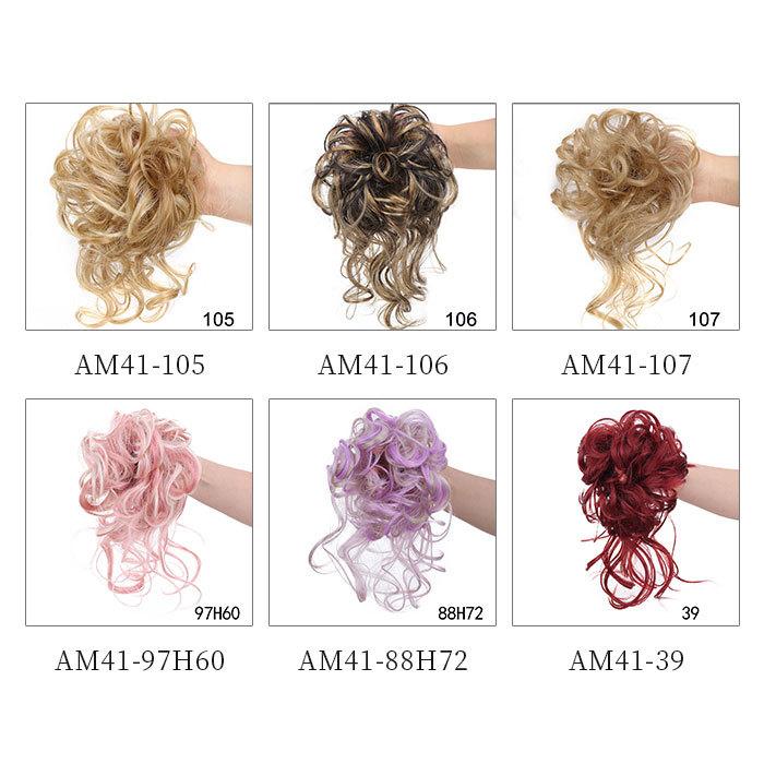 ウィッグ 女性 部分 成人式 自然 盛り アップスタイル お団子ウィッグ