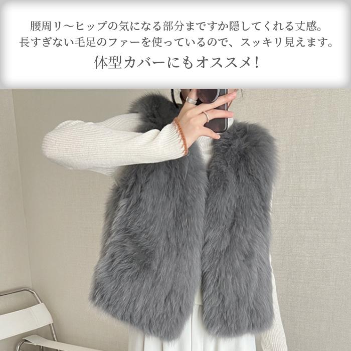 FILA♡【美品❣️】ふわふわフェイクファーのフーディベストＬ 楽天市場】フェイクファー ベスト レディース 前開き 冬