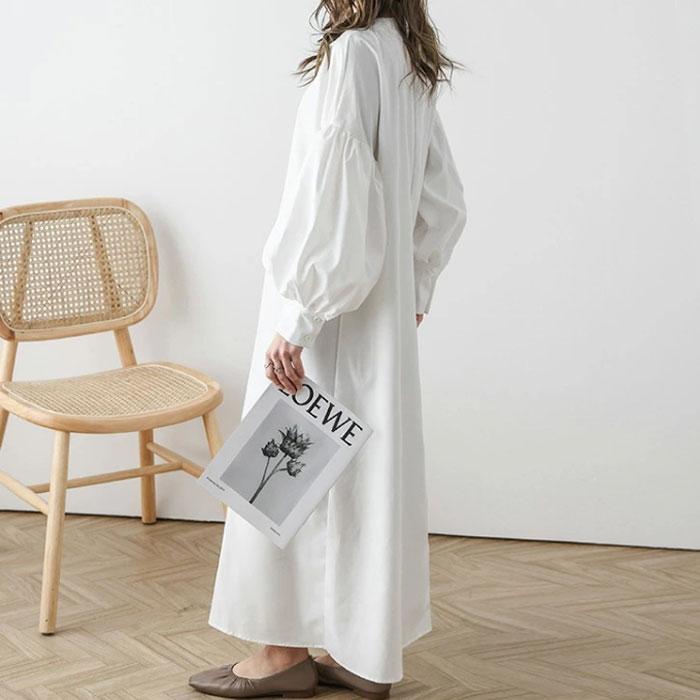 ワンピース 秋 春 ワンピ レディース ロング丈 ロングワンピース 長袖 30代 40代 50代 60代 おしゃれ | ブランド登録なし | 10