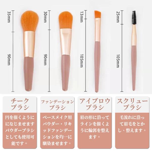 メイクブラシ セット ケース 収納 化粧ブラシ 携帯用 アイメイク