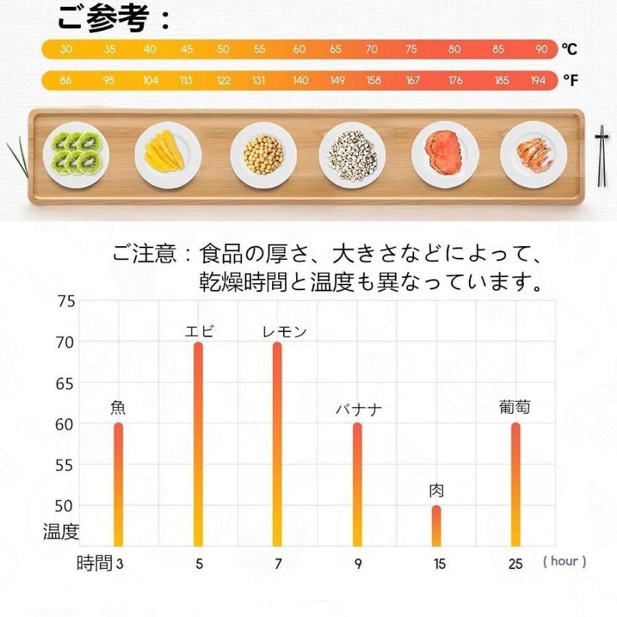 フードドライヤー 食品乾燥機 8層 フード乾燥 野菜 果物 キノコ 花など適用 乾燥 LCD智能温度制御 熱風循環 304ステンレス鋼 ドライフルーツ BCD1349606524(11900円)