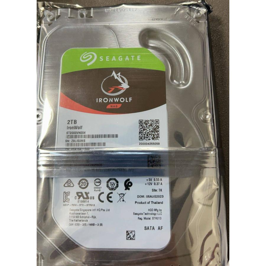 内蔵型ハードディスクドライブ Seagate IronWolf 4TB HDD Amazon | Seagate IronWolf Pro 3.5