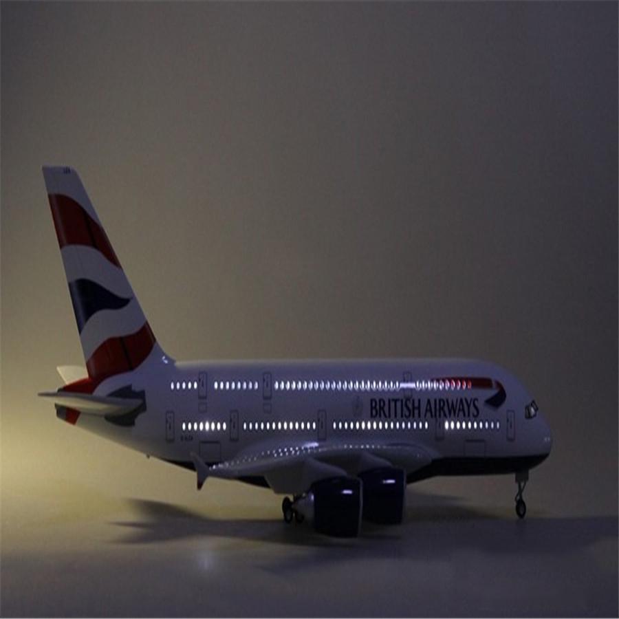 人気 模型飛行機 ブリティッシュ A380 エアウェイズ LED点灯 1 人気 模型飛行機 ブリティッシュ A380 エアウェイズ LED点灯 1