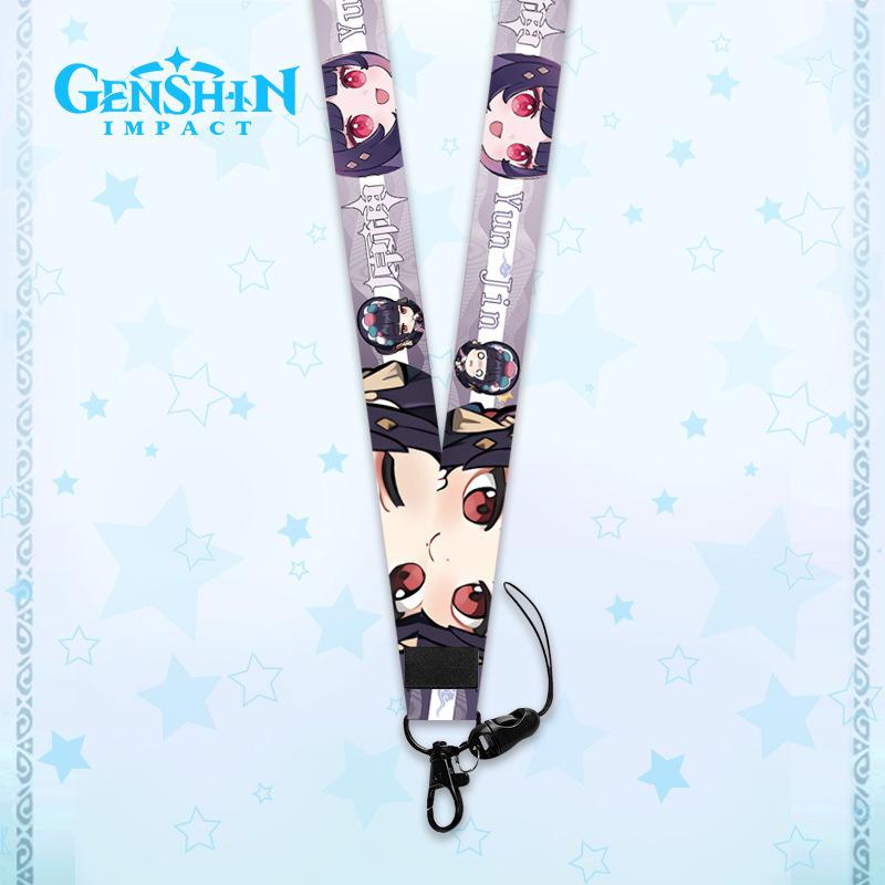 送料無料 原神 ストラップ スマホ ネックストラップ 首掛け 落下防止