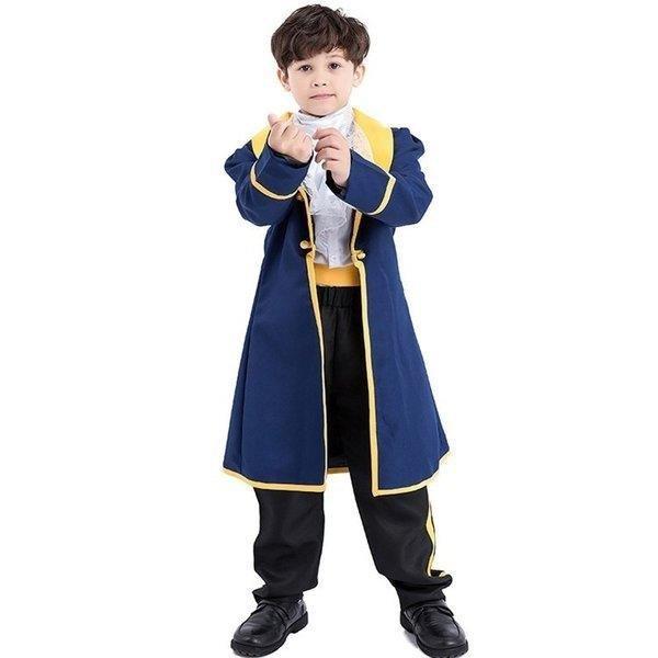 王子様 コスプレ衣装 コスプレ キング ハロウィン 王様 衣装 4点セット 子供用 男の子 コスチューム キッズダンス衣装 仮装 王様 演出服 キング As Hlw キャラクター衣装 プリンス Aimeeshop 国王