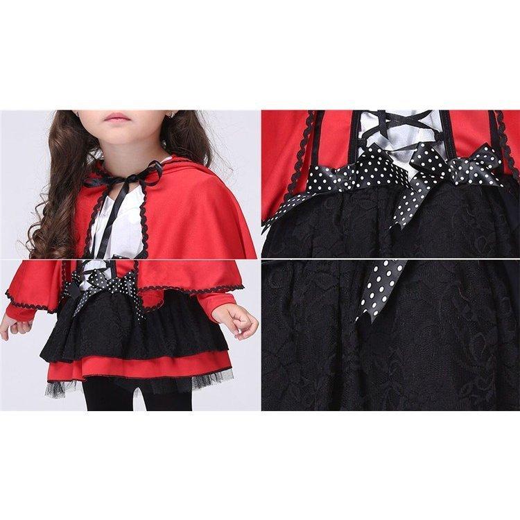ハロウィン コスプレ 赤ずきん ワンピース 仮装 コスチューム 赤ずきんちゃん キャラクター衣 女の子 演出用 キッズダンス衣装 As Hlw Aimeeshop 通販 Yahoo ショッピング