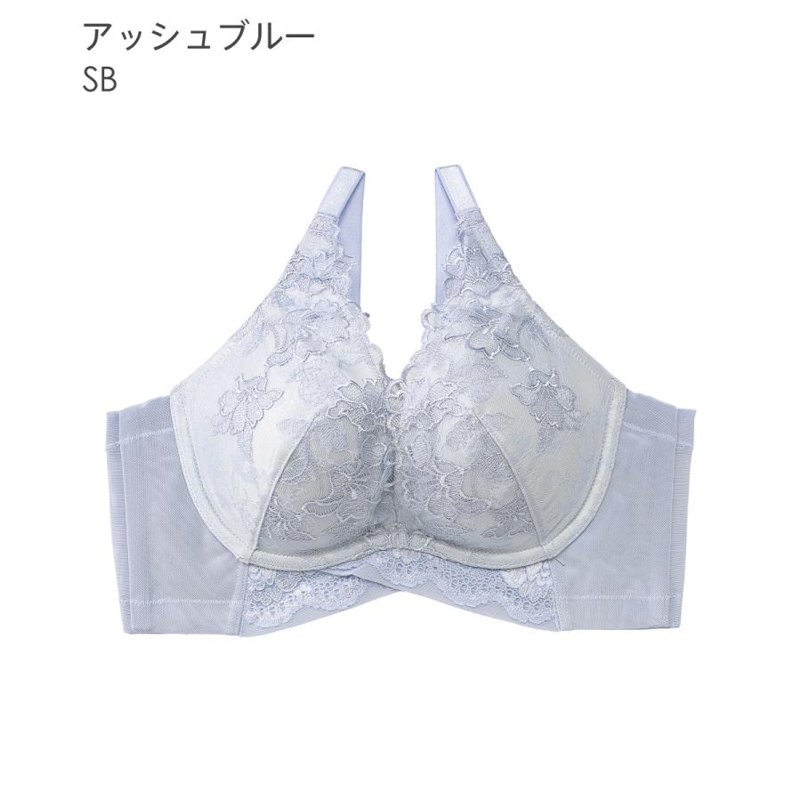 ブラジャー 脇肉 脇高ブラ 単品 下着 レディース ブラ 女性 かわいい下着 ランジェリー 脇高 レース 谷間 花柄 寄せ 上げ 補正下着 女性下着｜aimerfeel｜25