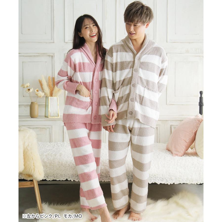 期間限定で特別価格 ルームウェア パジャマ 部屋着 あったか ボーダー 上下セット ふわもこ お揃い ペア 冬 冬用 女性 レディース Aimerfeel エメフィール Dprd Jatimprov Go Id