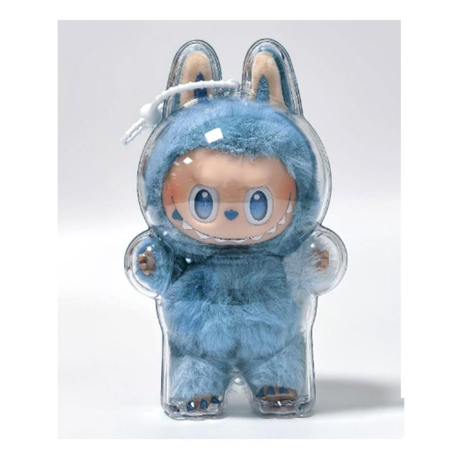 ラブブ ケース付き まとめ売り 海外配信購入 タンブラーなど ラブブ用ケース 携帯用シリコンストラップ付き 収納バッグ クリア