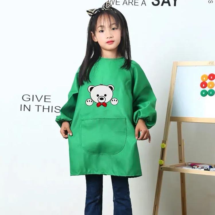 yukiii スモック 遊び着 エプロン オーダー 子供服 割烹着 ON NISHIKI-Yahoo!店 - エプロン・割烹着｜Yahoo!ショッピング