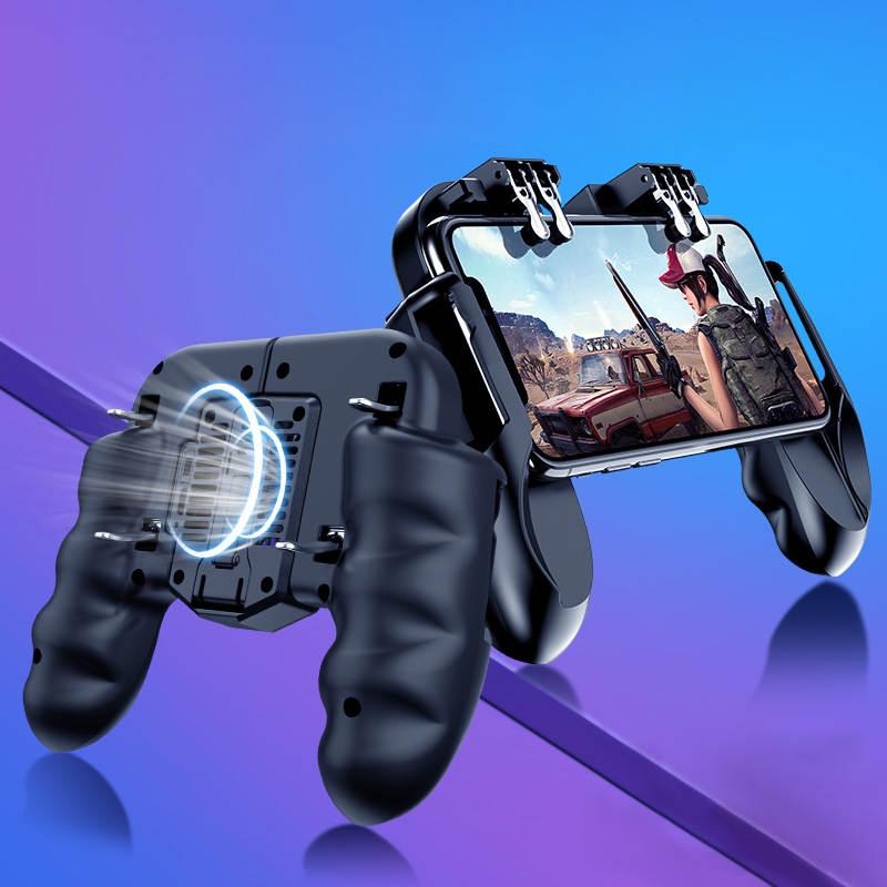 荒野行動 PUBG 冷却ファン付きゲームパッド コントローラー