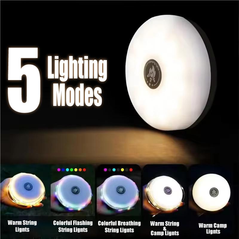 LEDランタンライト 充電式 ストリングライト アウトドア |  | 01