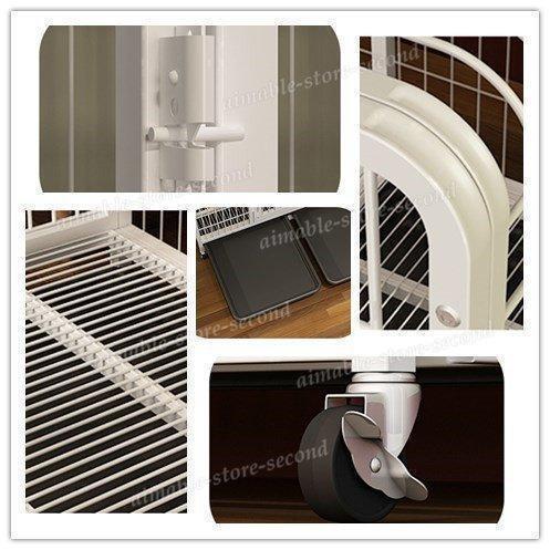 ペットケージ 犬檻 犬小屋 ケージ ペットサークル ドッグケージ ペットフェンス 小型 大型 中型犬用 ペット用品 キャスター付き 