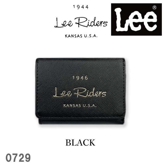 ブラック Lee Riders リーライダース L字ZIP 小銭入れ 三つ折り財布 0729 | Lee