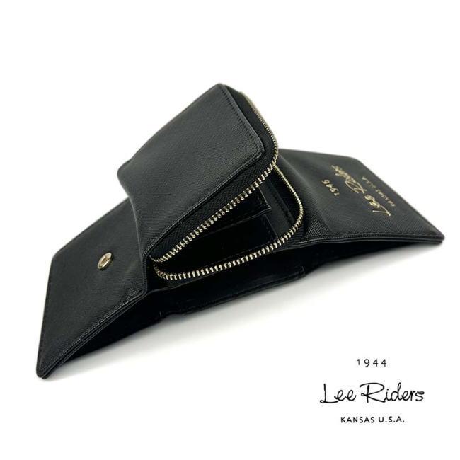 ブラック Lee Riders リーライダース L字ZIP 小銭入れ 三つ折り財布 0729 | Lee | 03