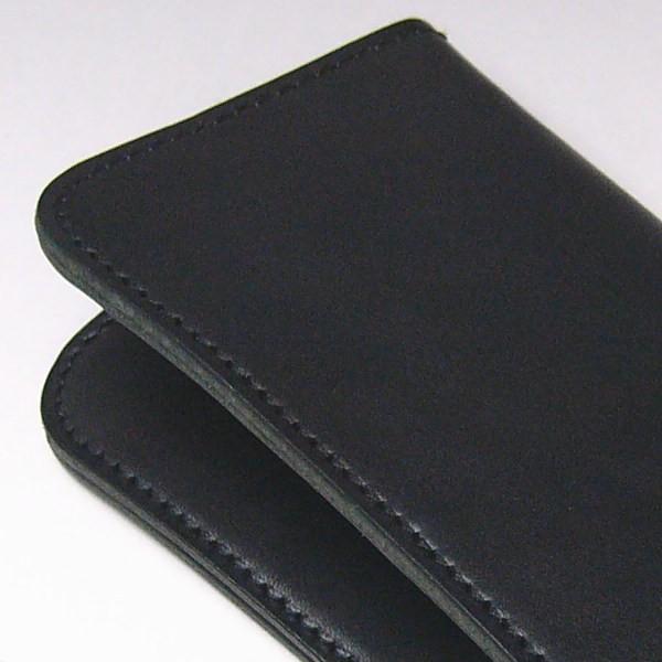 メンズ長財布 本革 栃木レザー 日本製 ブラック 漆黒 08 ヌメ革 新品 レザーブランド栃木レザー社製牛革使用 |  | 02