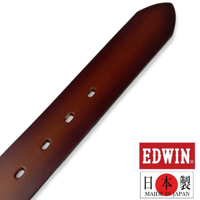 ブラック 黒 エドウイン 日本製 本革 ベルト ビジネス ユニセックス 0111129 |  | 04
