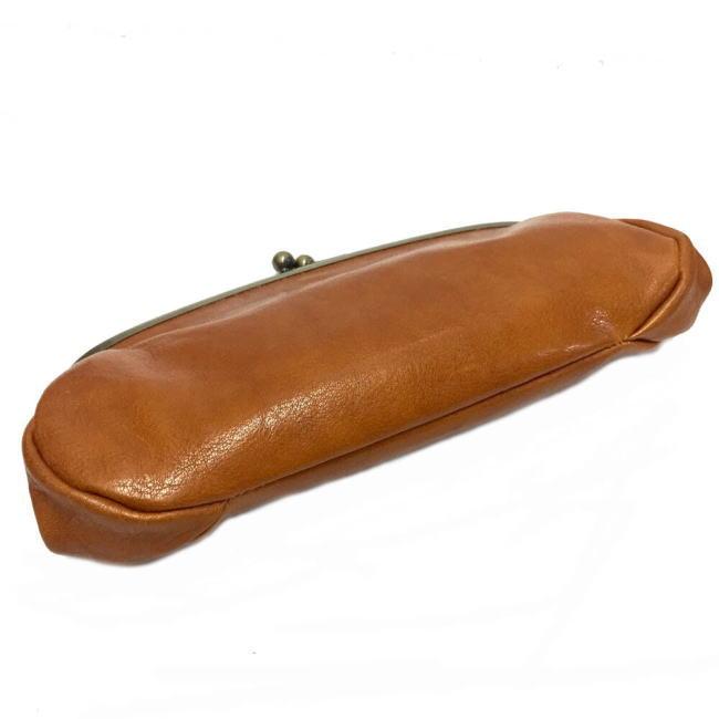 ブラック コルドレザー 本革 親子がま口財布 1202 JAPAN LEATHER 日本製 |  | 04