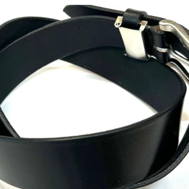 ブラック 栃木レザー ベルト 35ミリ 本革 牛革 プレーン 日本製 230403 |  | 01