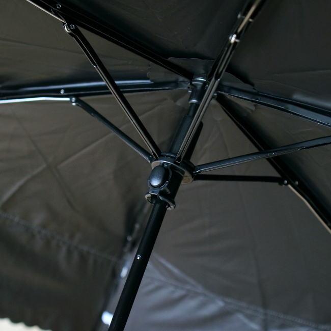 ネイビー 遮光＆遮熱 黒コーティング晴雨兼用傘 192 楽ミニ『窓辺の猫 スカラ刺繍 mini』 |  | 06