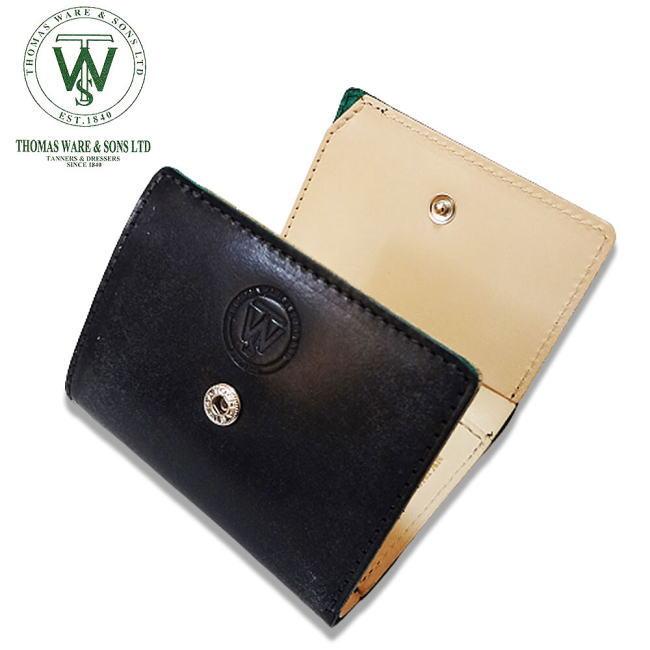 ネイビー トーマスウェア社製 5041 ブライドルレザー 三つ折り ウォレット 財布 日本製 |  | 03