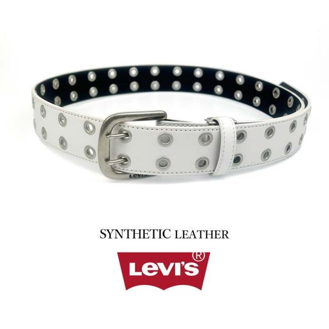 レッド リーバイス 6911 ダブルピン ベルト 合皮 幅4 メンズ レディース | Levi's | 02