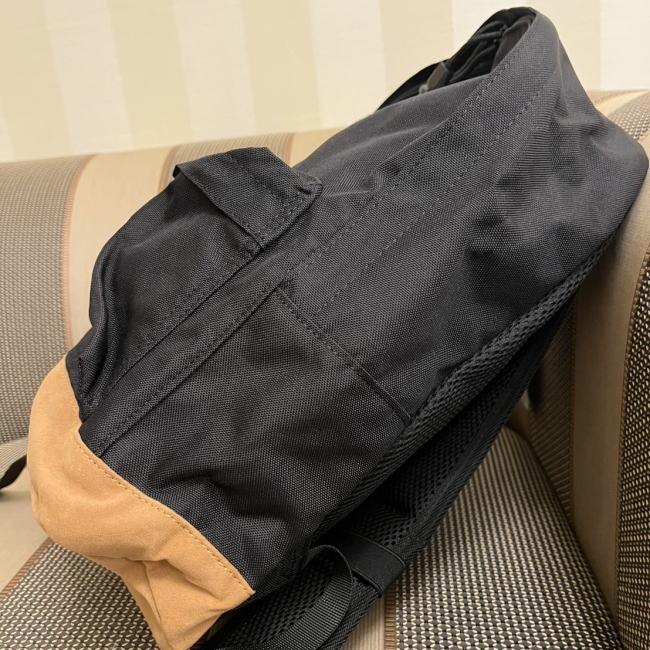 ブラック Lee リー Big L ロゴ 撥水ポリ コンパクト リュック キッズ 7091 レディース タウンユース | Lee | 02