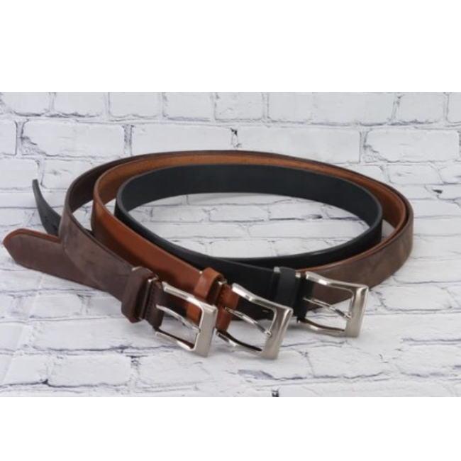 チョコ 日本製 栃木レザー ロングサイズ ムラ染め 8809 本革 ベルト オールシーズン |  | 03