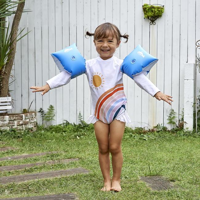 アームヘルパー イガラシ アームリング 新型バルブ採用 小さなお子様でもこれがあれば安心 浮輪の補助に ブルー |  | 02