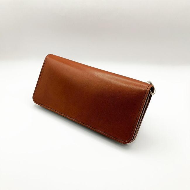 財布 長財布 メンズ 本革 牛革 栃木レザー 日本製 HA227 トラッカーウォレット ダークブラウン |  | 03
