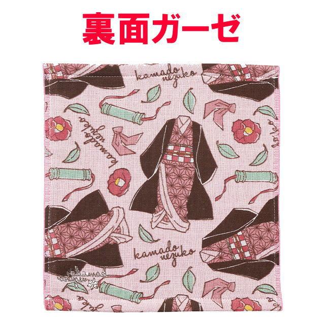 鬼滅の刃 禰豆子 ミニタオル ハンカチ 鬼滅女子 大人可愛い 綿100％ | BANDAI | 01