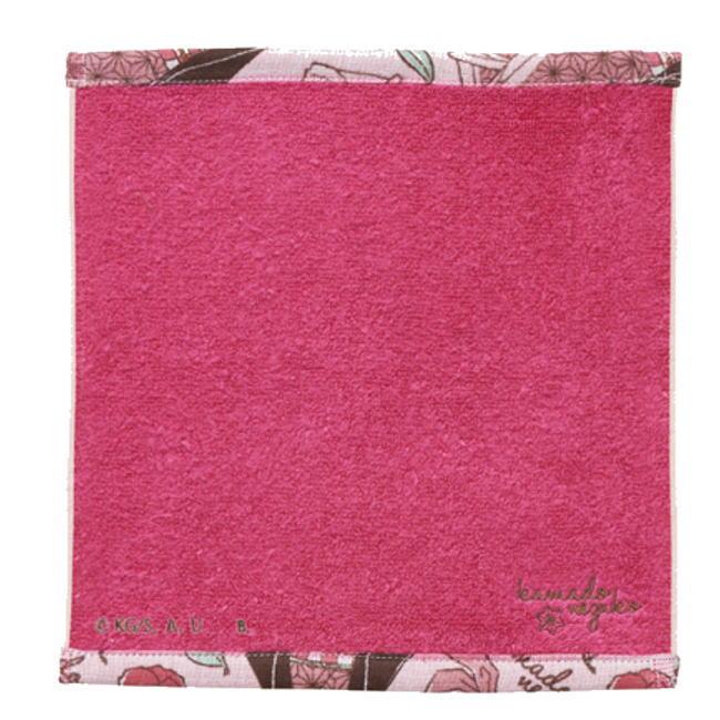 鬼滅の刃 禰豆子 ミニタオル ハンカチ 鬼滅女子 大人可愛い 綿100％ | BANDAI | 02