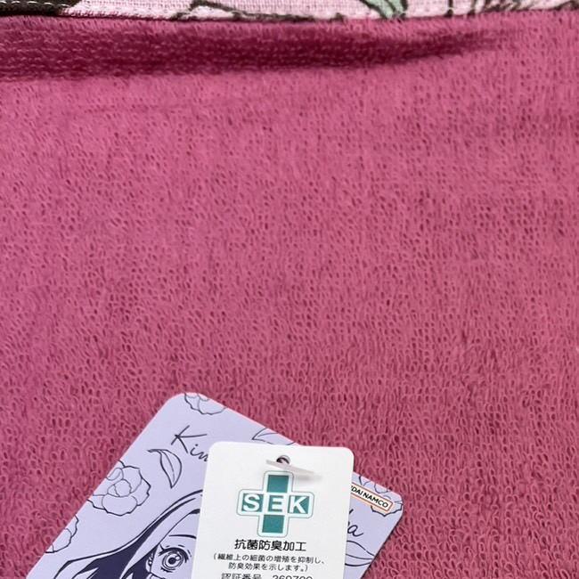 鬼滅の刃 禰豆子 ミニタオル ハンカチ 鬼滅女子 大人可愛い 綿100％ | BANDAI | 03