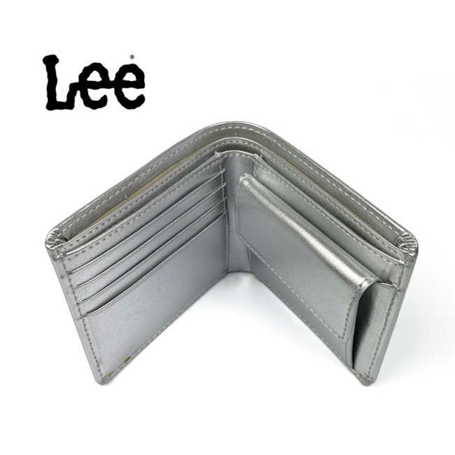 ブロンズ Lee リー メダルカラー 二折財布 フラップ 本革 0233n 0520233n_2.jpg