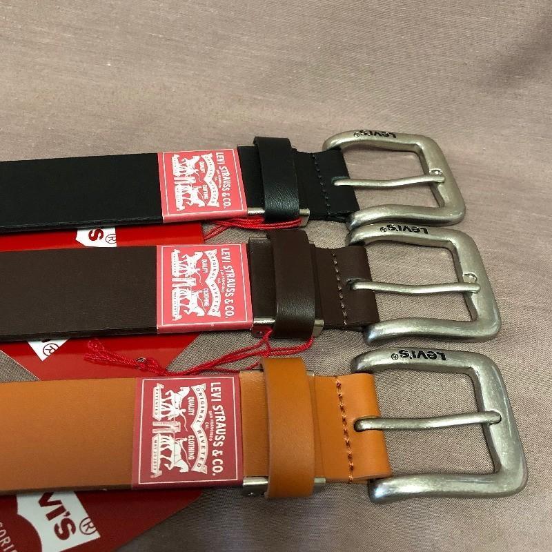 【希少】LVC リーバイス　ベルト　リング　ダークブラウン　イタリア製 希少】LVC リーバイス ベルト リング ダークブラウン イタリア製