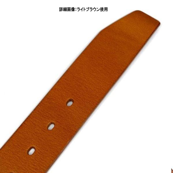 6469 LEVI'S リーバイス 牛革 ベルト 40ミリギャリソンバックル ダークブラウン（チョコ）こげ茶 | Levi's | 03
