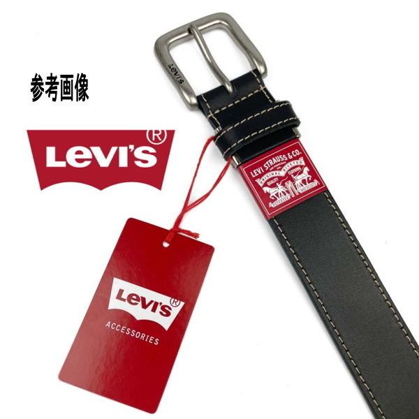 メンズ ベルトLivi's リーバイス 本革 35ミリ ステッチデザイン 6604 新品 モスグリーン 35mm | Levi's | 07