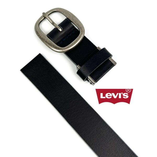 レッド 6993 リーバイス ナローベルト リアルレザー 幅2.5 タイトデザイン 赤 | Levi's | 02