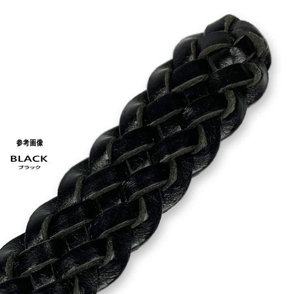 Levi's（リーバイス） 紺 本革 メッシュ ベルト 編み込み 6607