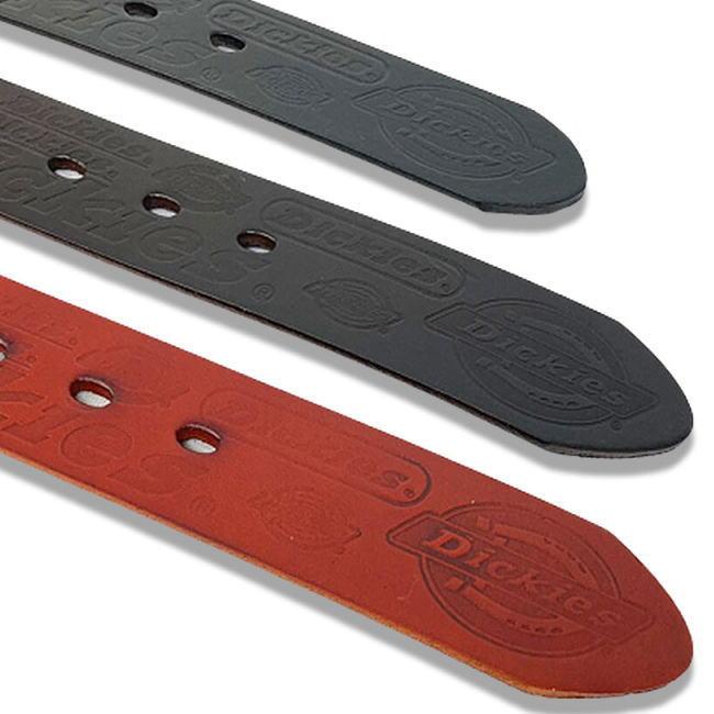 濃茶 ディッキーズ 737 リアルレザー クラフト ロング ベルト  ダークブラウン | Dickies | 01