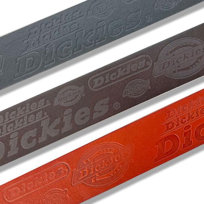 濃茶 ディッキーズ 737 リアルレザー クラフト ロング ベルト  ダークブラウン | Dickies | 03