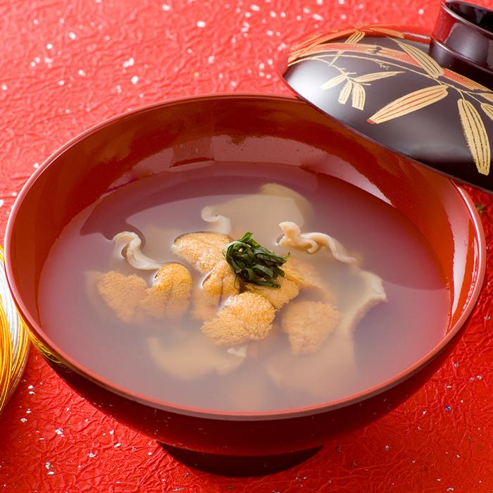 味の加久の屋 元祖 いちご煮 (缶) 1缶：415g うに あわび お吸い物
