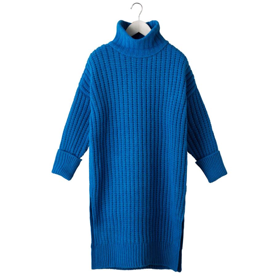 アダワス Adawas レディース オーバーサイズ ローゲージニットチュニックワンピース Adws 801 31 Aimsgallery 通販 Yahoo ショッピング