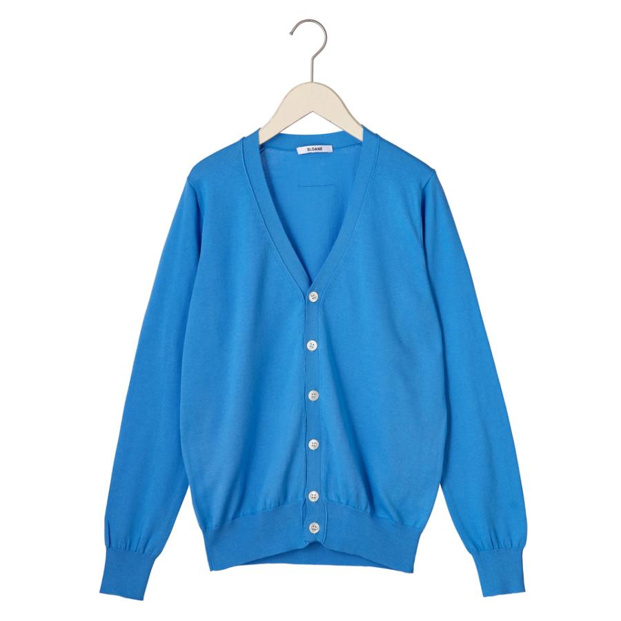 スローン SLOANE ユニセックス メンズ レディース 14Gコットン天竺 Vカーディガン SL2S008  :150337179:AIMSGALLERY - 通販 - Yahoo!ショッピング